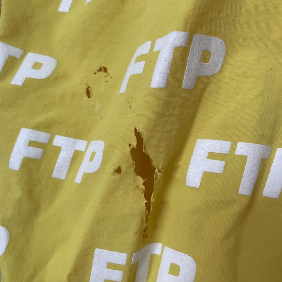 FTP YELLOW WINDBREAKER - Picture 2 of 6